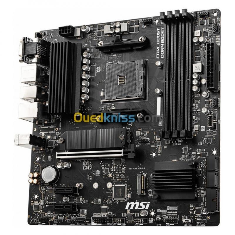 MSI B550M PRO VDH - AMD AM4 - 4XDDR4 - M.2 PCIE 4.0 & 3.0 - OVERCLOCKING - HDMI - DISPLAY - NOIR 4