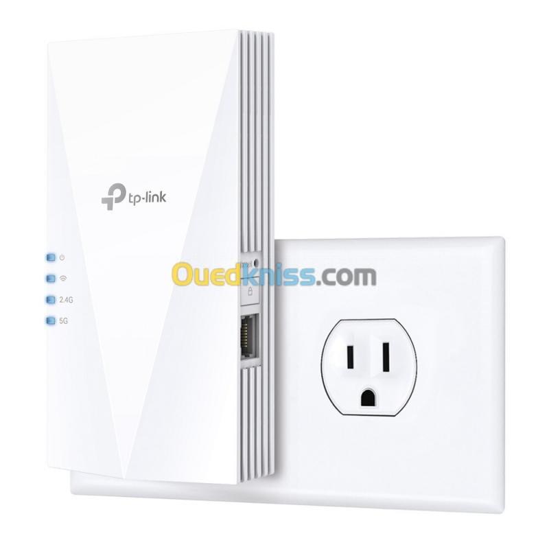 TP-LINK RE500X AX1500 - RÉPÉTEUR WIFI 6 - AX1500 MBPS - GIGABIT - 5GHZ - DUAL BAND - 1201 MBPS -  8
