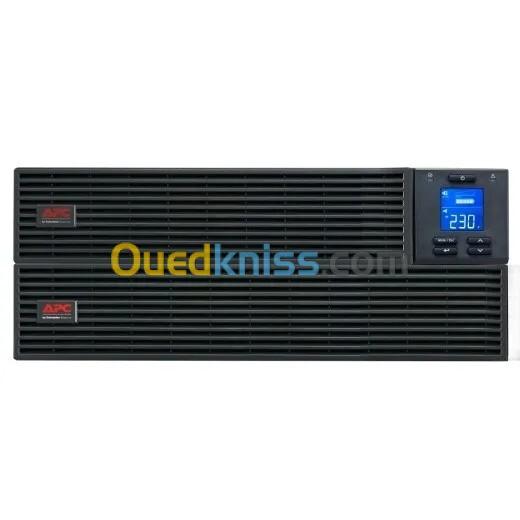 APC EASY-UPS SRV6KRI - ONDULEUR RACKABLE ONLINE 6 KVA - 6000 VA - 10000 WATT - 230 V - LCD - CHARGE INTELLIGENTE