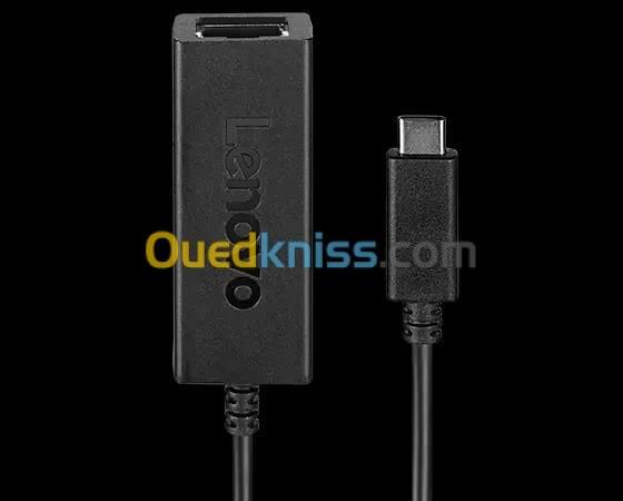 LENOVO THINKPAD ADAPTER USB-C VERS ETHERNET RJ45 - NOIR  6