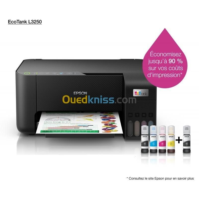 EPSON L3250 WiFi A4 Multifonction à réservoirs Jet d'encre Couleur Wi-Fi Direct 7