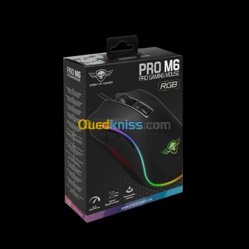 Souris Spirit of Gamer Pro M6 RGB