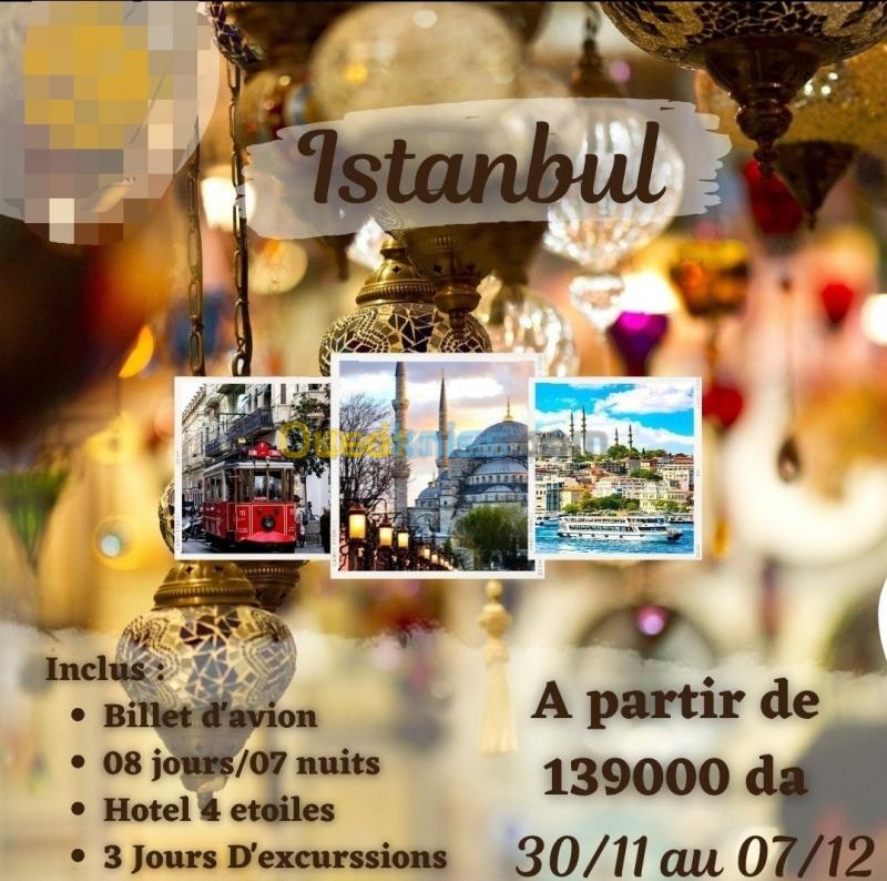  Voyage organisé Istanbul