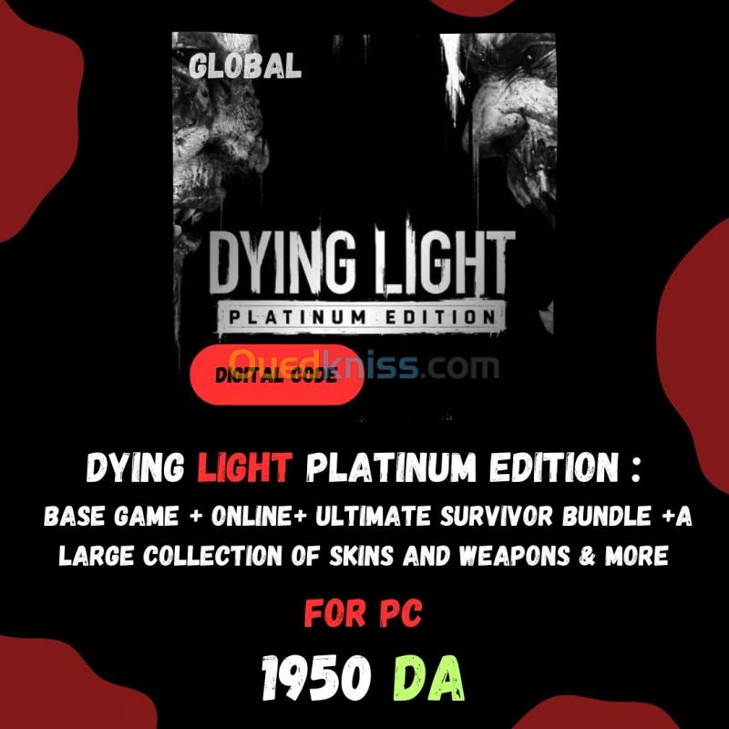  DYING LIGHT PLATINUM EDITION PC - STEAM GLOBAL -