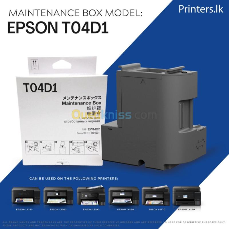 Kit de maintenance pour IMP Epson [ T04D1 ] L14150 D'origine 2