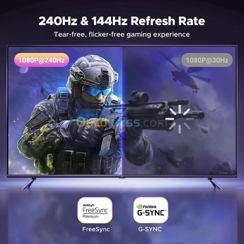 Cable HDMI to Display Active 1.5M  4K/60Hrz HDMI-DP UGREEN Original REF: HD169 [P/N: 25153] 6