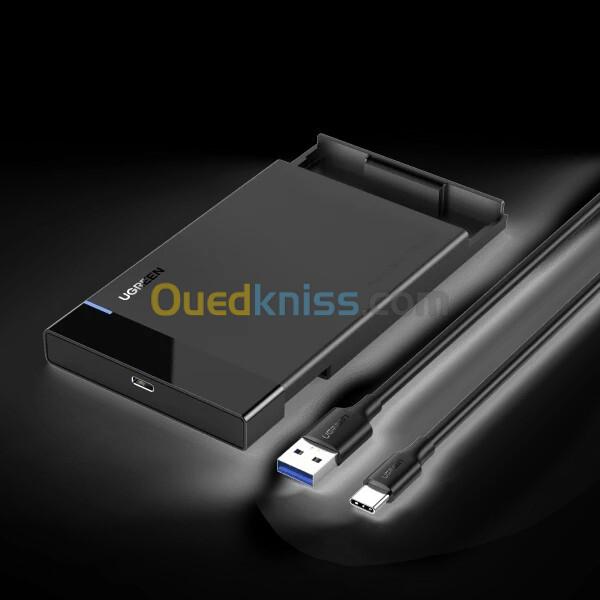 Rack UGREEN 2.5'' USB-C to USB 6Gbs REF: US221 [P/N: 50743] 6