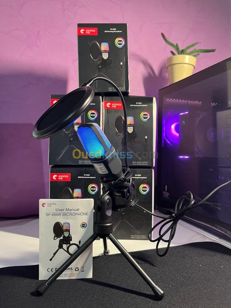 Microphone Gaming yanmai SF-666R 2