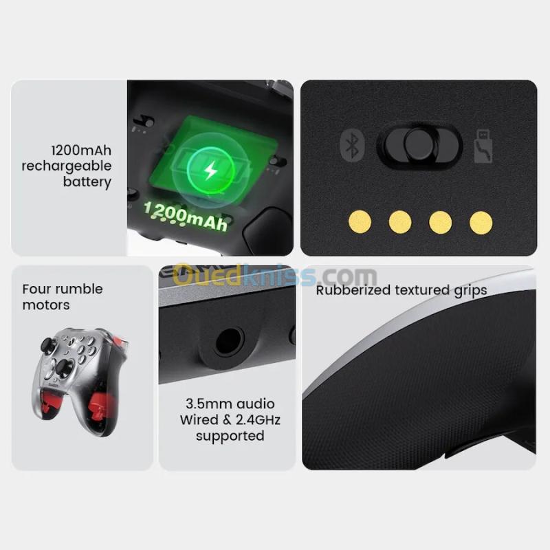 GameSir G7 Pro Metalic Silver Tri-Mode 4