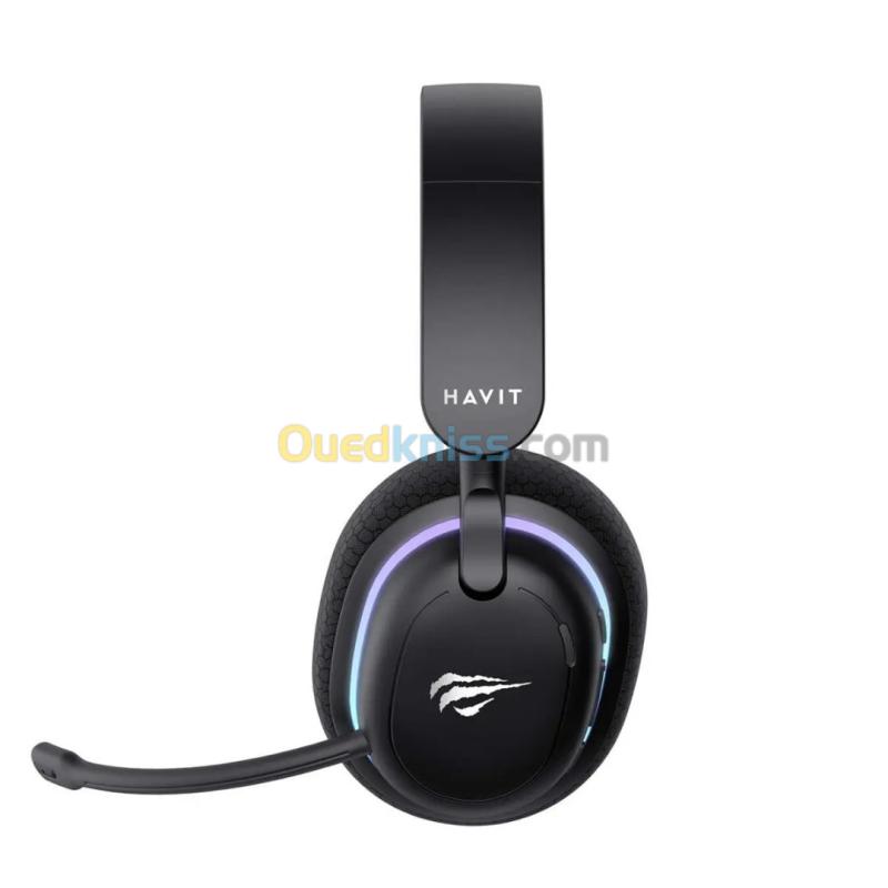CASQUE GAMING HAVIT FUXI FIVE MODE H7 WIRELESS RGB 3