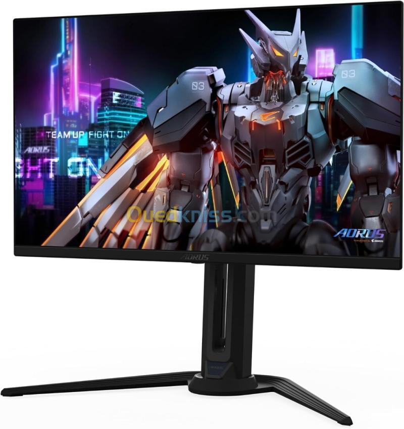 ECRAN AORUS FO27Q5P 27 QD-OLED QHD 500HZ 0.03MS KVM 1000CD/M FREESYNC/PREMIUM PRO/DISPLAY HDR 500 2
