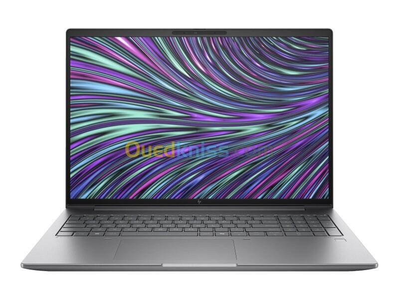 LAPTOP HP ZBOOK 16 G11 ULTRA 7 155H IA / RAM DDR5 32GB / SSD 1TB / RTX 500 VRAM 4GB GDDR6 / ECRAN 16 FHD+ IPS / WIN 11 PRO