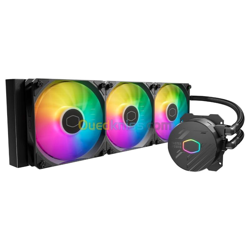 WATERCOOLING COOLER MASTER MASTERLIQUID ARGB 360L BLACK / WHITE