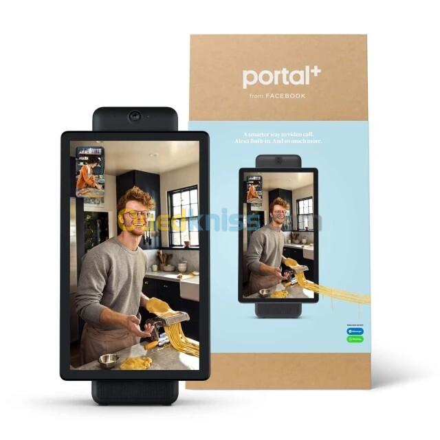 FACEBOOK PORTAL PLUS SMART VIDEO CALLING 15.6" TOUCH DISPLAY WITH ALEXA BLACK