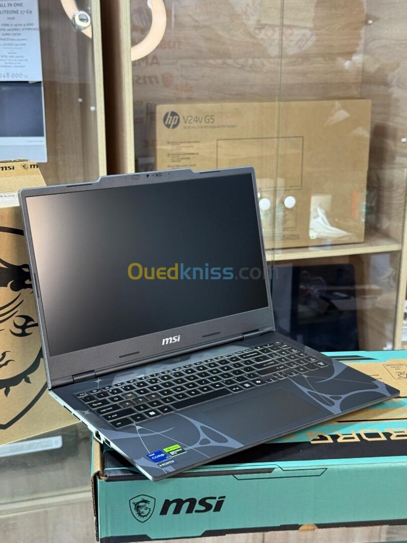 MSI CYBORG 15 B13WFKG I7 13620H 16GO 512GO SSD NVIDIA GEFORCE RTX5060 8GO GDDR7 NEUF SOUS EMBALLAGE 9