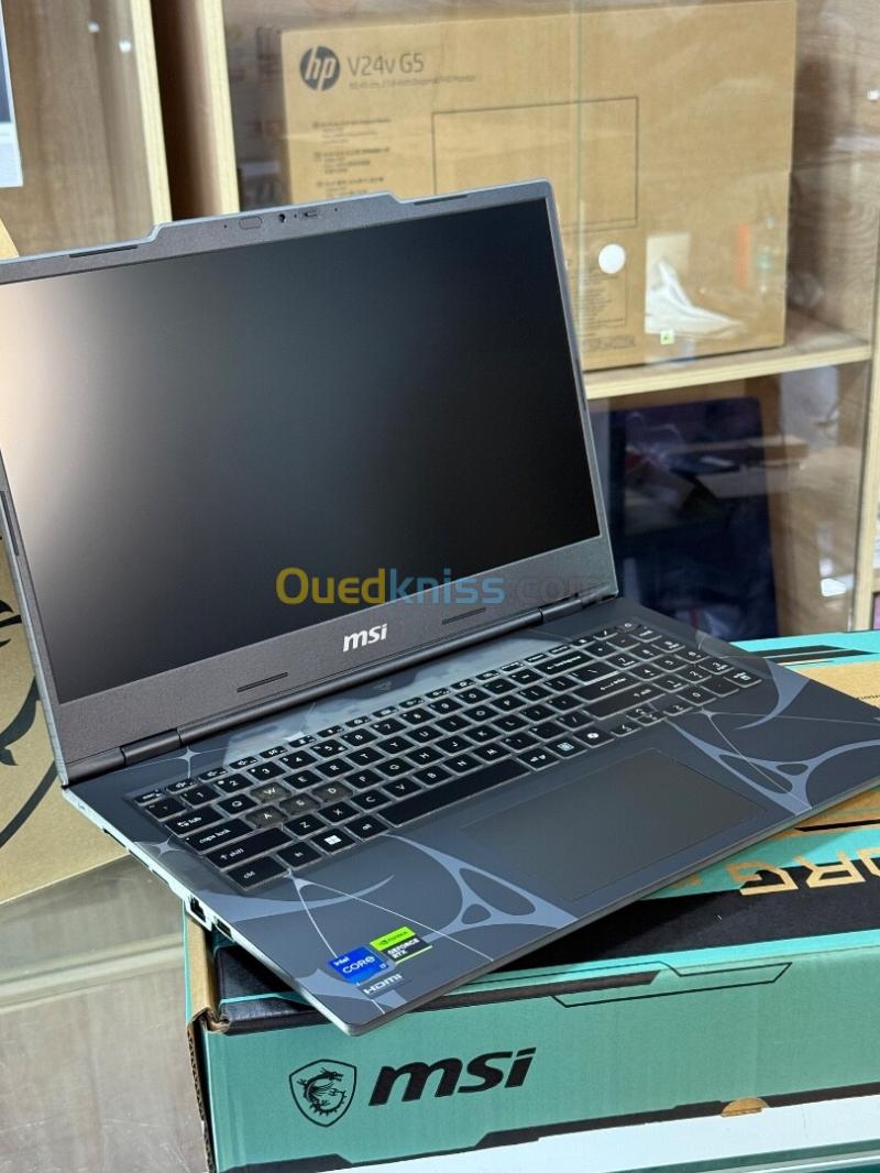 MSI CYBORG 15 B13WFKG I7 13620H 16GO 512GO SSD NVIDIA GEFORCE RTX5060 8GO GDDR7 NEUF SOUS EMBALLAGE 10