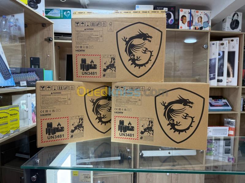 MSI CYBORG 15 B13WFKG I7 13620H 16GO 512GO SSD NVIDIA GEFORCE RTX5060 8GO GDDR7 NEUF SOUS EMBALLAGE 13