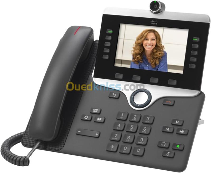 Telephone IP Cisco IP Phone 8865 K9 avec Camera 720p HD