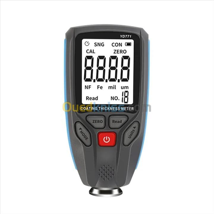 YUEDA YD771 Outil de mesure et de test de revêtement automobile FE NFE Jauge d'épaisseur de peinture numérique pour voiture 2