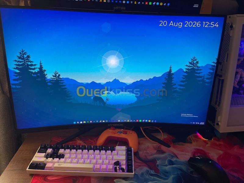 HYBROKE WINGS 32inch 2K 165hz curved monitor 3