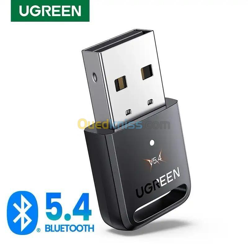  UGREEN Adaptateur USB Bluetooth 5.4 pour PC, souris sans fil, clavier, récepteur audio, émetteur