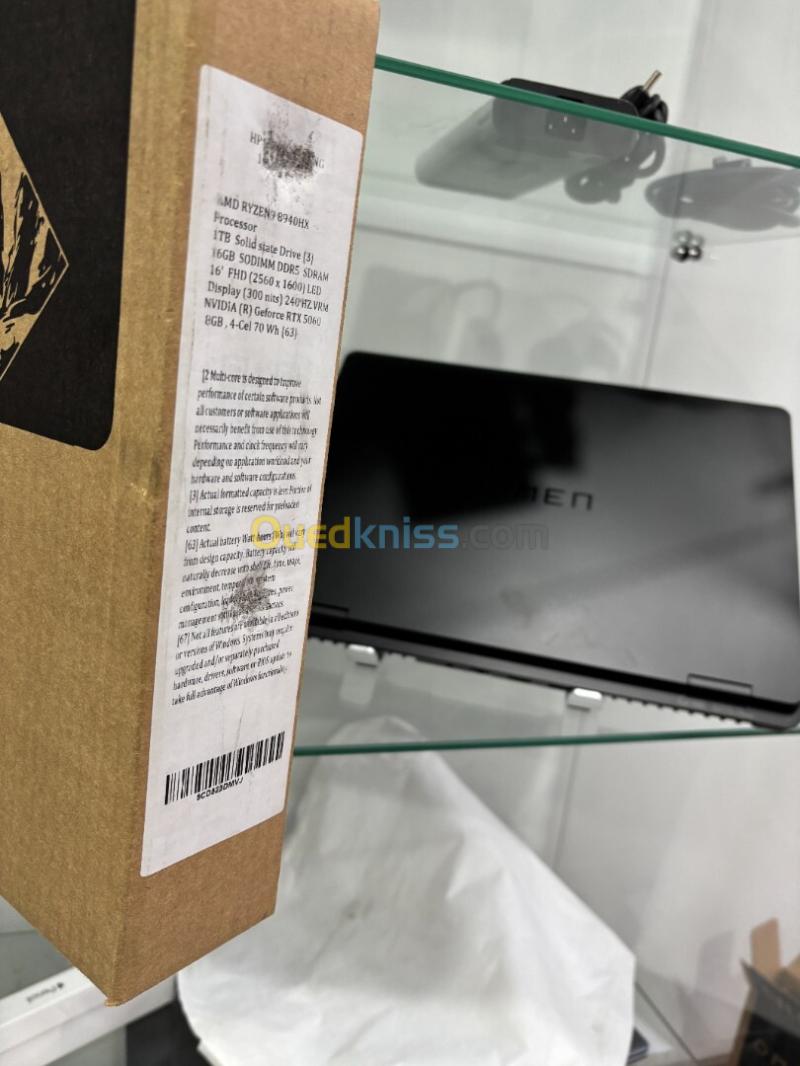 HP OMEN 16 Ryzen 9 8940HX / 16GB / 1TB SSD / RTX 5060 8GB / Ecran 16'' 240Hz / Neuf Sous Emballage / Garantie 12 Mois 4