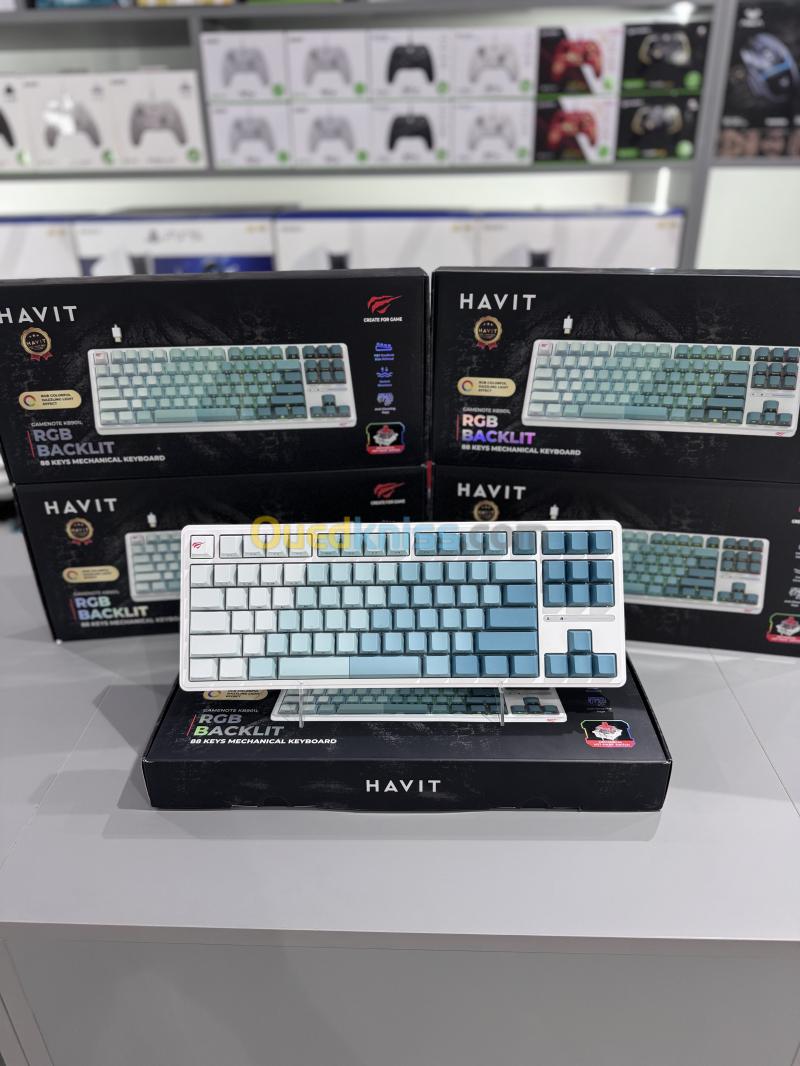 HAVIT KB901L - Mechanical Gaming Keyboard - Jiuzi Red Switches