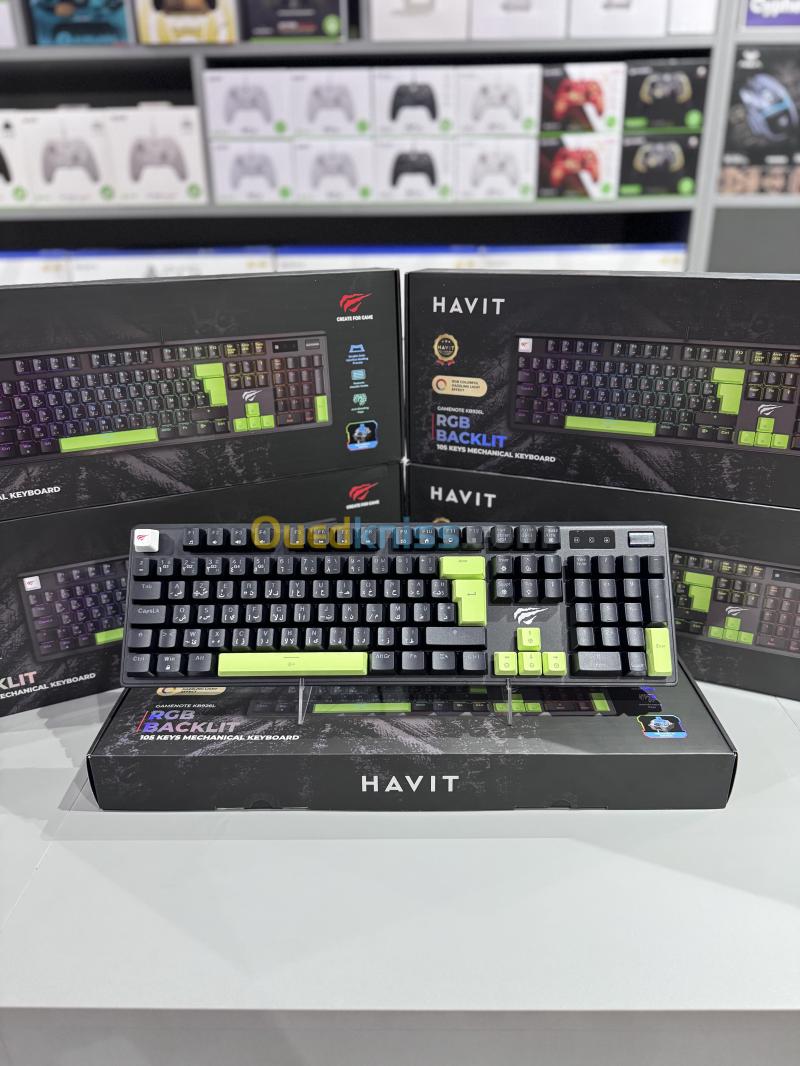 HAVIT KB926L - Mechanical Gaming Keyboard - Jiuzi Blue Switches 2