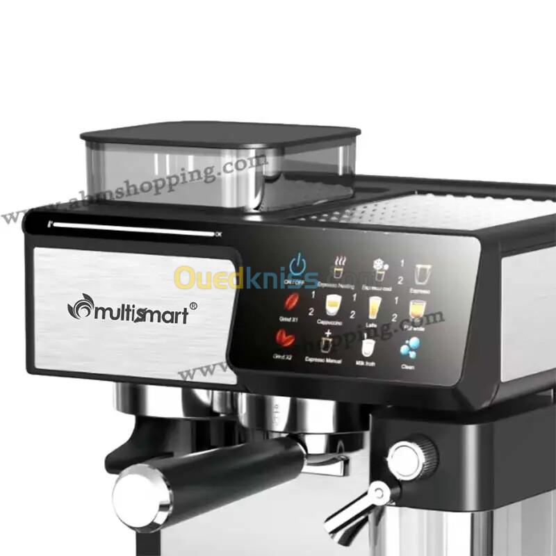 Machine A Café Multifonction Professionnelle 3EN1 20Bar 1350W 2.6L | Multismart MS-CF5012 3