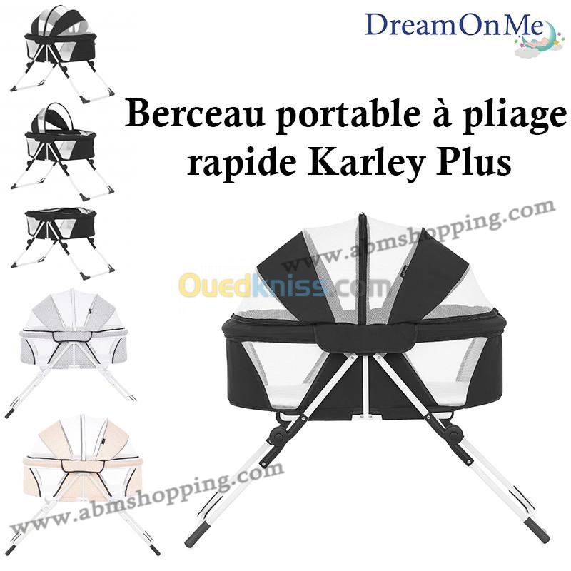  Berceau portable à pliage rapide Karley Plus | Dream on Me