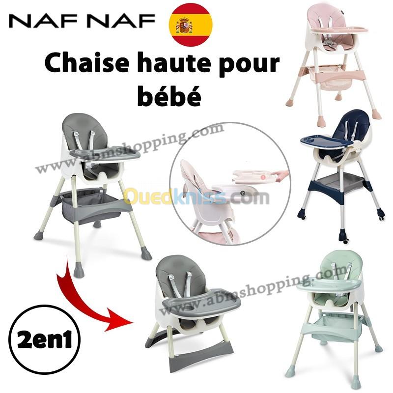  Chaise haute pour bébé 2 en 1 | NAF NAF