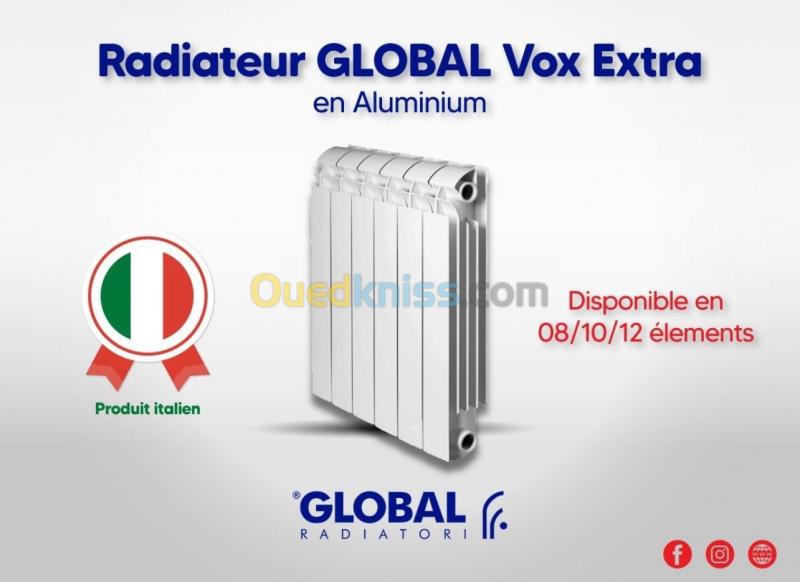  Radiateur aluminium GLOBAL VOX EXTRA (made in Italy)