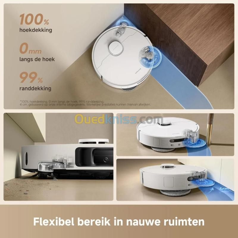 Robot aspirateur Dreame L10s Ultra Gen 3 - 25000pa - double bras articulé - Station tout-en-un