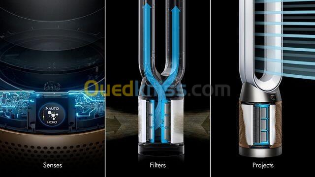 Dyson Purificateur d'air Ventilateur TP12 Cool PC2 De-NOx TP12 - Filtre HEPA 13 3