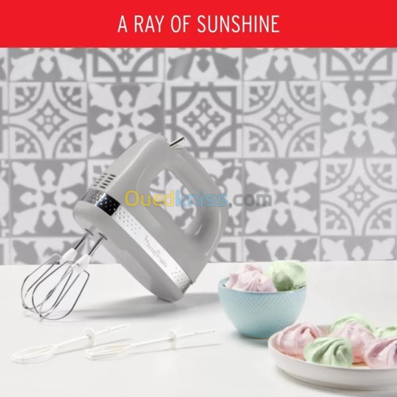 Batteur soleil pepper moulinex 2 vitesses , 200 W , HM211E10 6