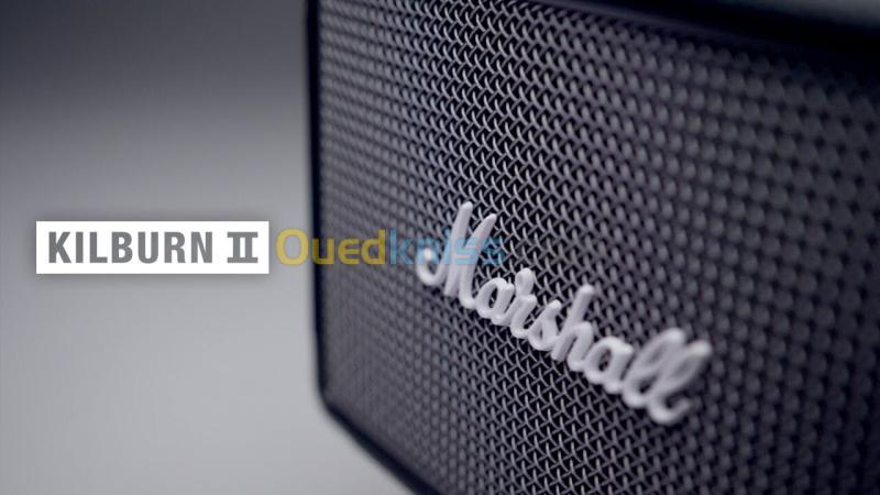 Enceinte Bluetooth portable marshall kilburn 2  - 36 w - 20h d'autonomie - Bluetooth 5.0 aptX, entrée auxiliaire 3,5 mm 6