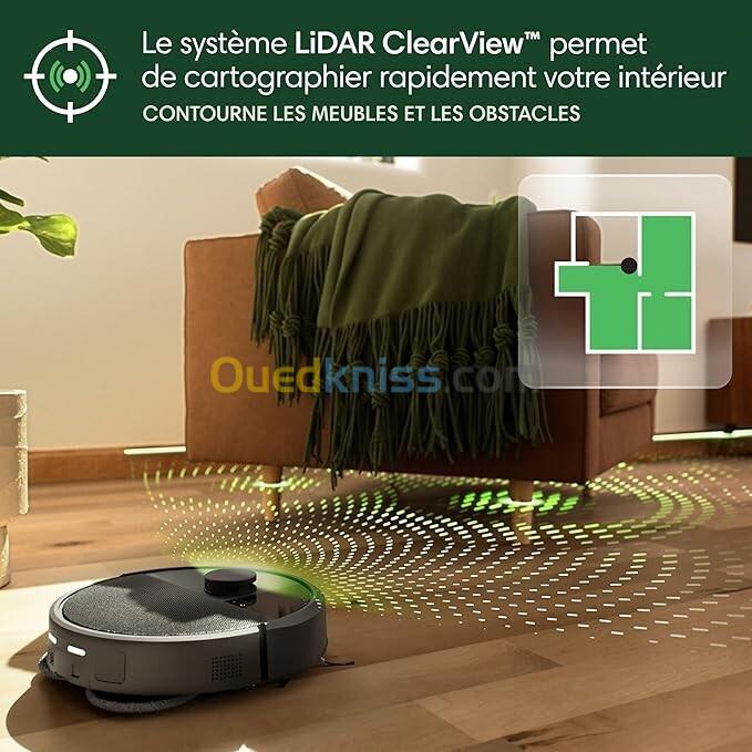 iRobot Roomba Plus 405 Combo Robot + AutoWash - Lavage et séchage des lingettes - Noir - G185040 6