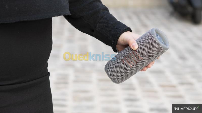 Enceinte JBL flip6 30W-12h d'autonomie - étanchéité (eau et poussière) -blutooth 5.1 (GRIS OU BLANC) 6