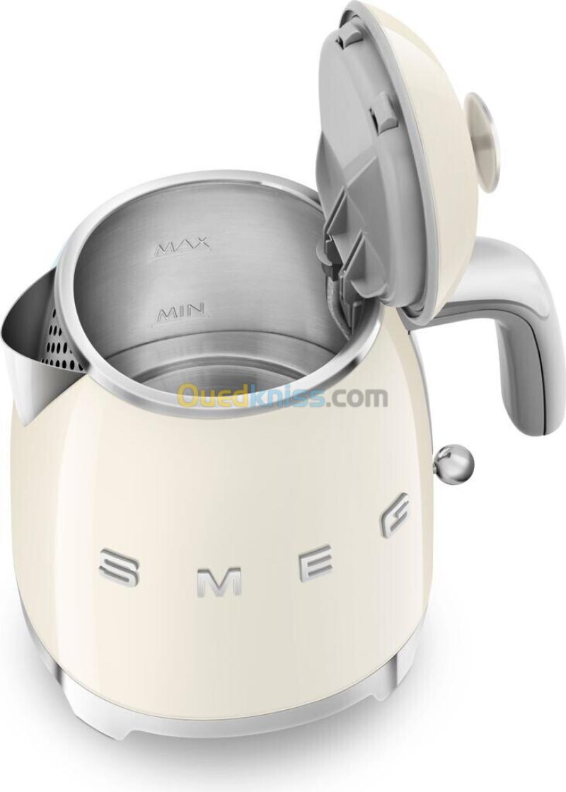 bouilloire électrique Smeg KLF05CREU compact -0.8L - 1400W -COULEUR CREME 2
