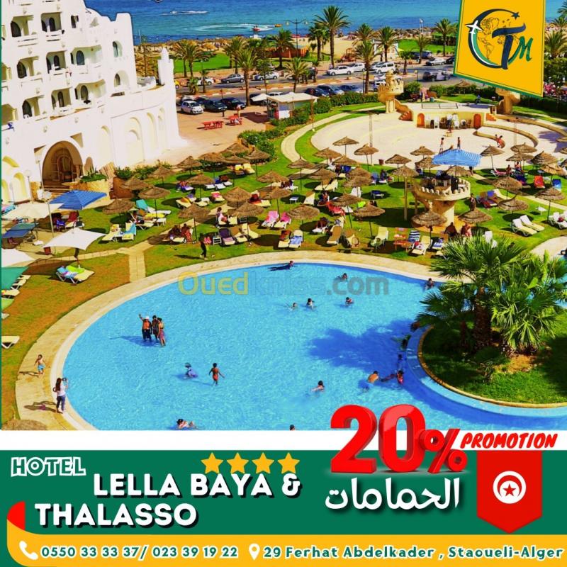  HOTEL LELLA BAYA & THALASO HAMMAMET PROMOTION-20%
