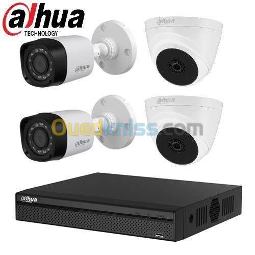  Installation camera de surveillance DAHUA 2mp INT