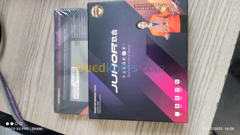 JUHOR DDR5 16GBx2 6000MHz RGB 3