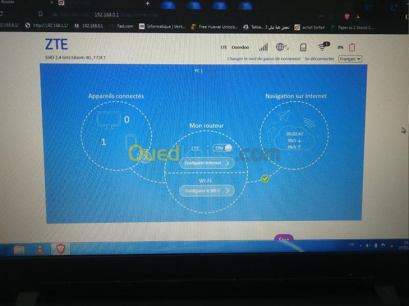 Flash Et Déblocage Modem 4G ZTE K10 4