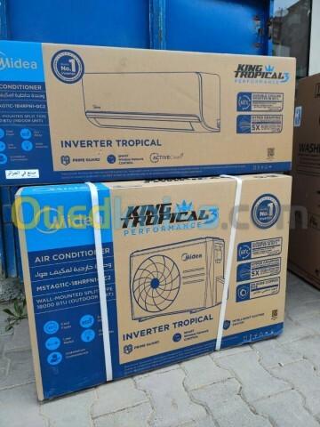 CLIMATISEUR 18000BTU MIDEA TROPICAL INVERTER KING SMART WIFI 2