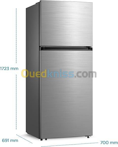 Réfrigérateur midea 580L NO FROST INOX 3