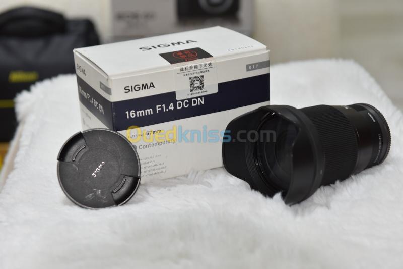 Sigma 56 / 16 / 30 1.4 pour sony