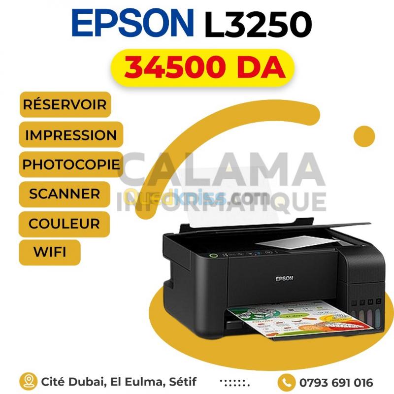 Epson L3250 Réservoir, Couleur, Multifonction, WIFI