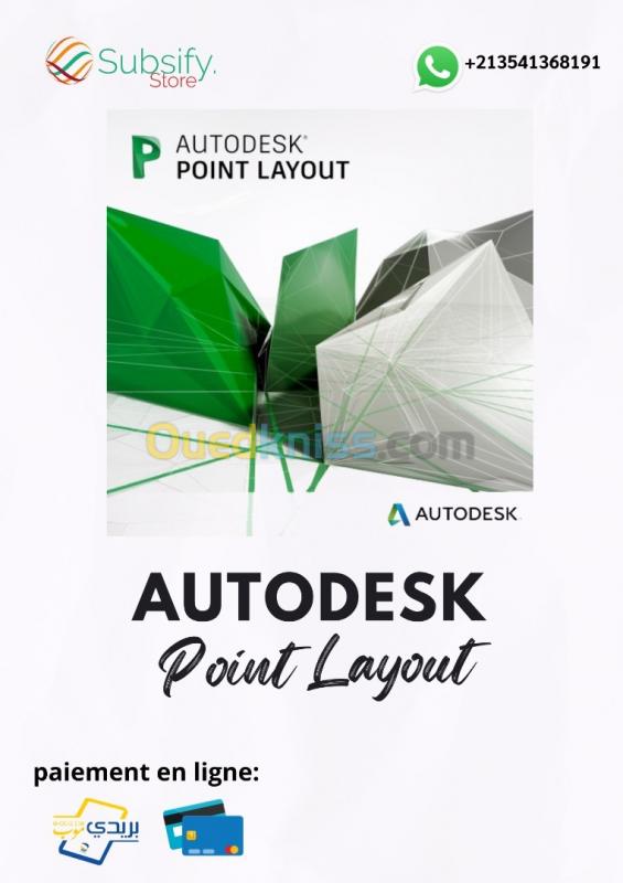  Autocad et autre produit AUTODESK 2024-2023-2022-2021