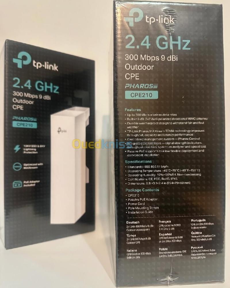 Point d'accès extérieur TP-LINK CPE210 4