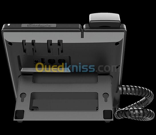 TELEPHONE IP PHONE FIP15G Plus haut de gamme écran couleur Tactile 4.3", WiFi - 10 Lignes SIP - PoE 4